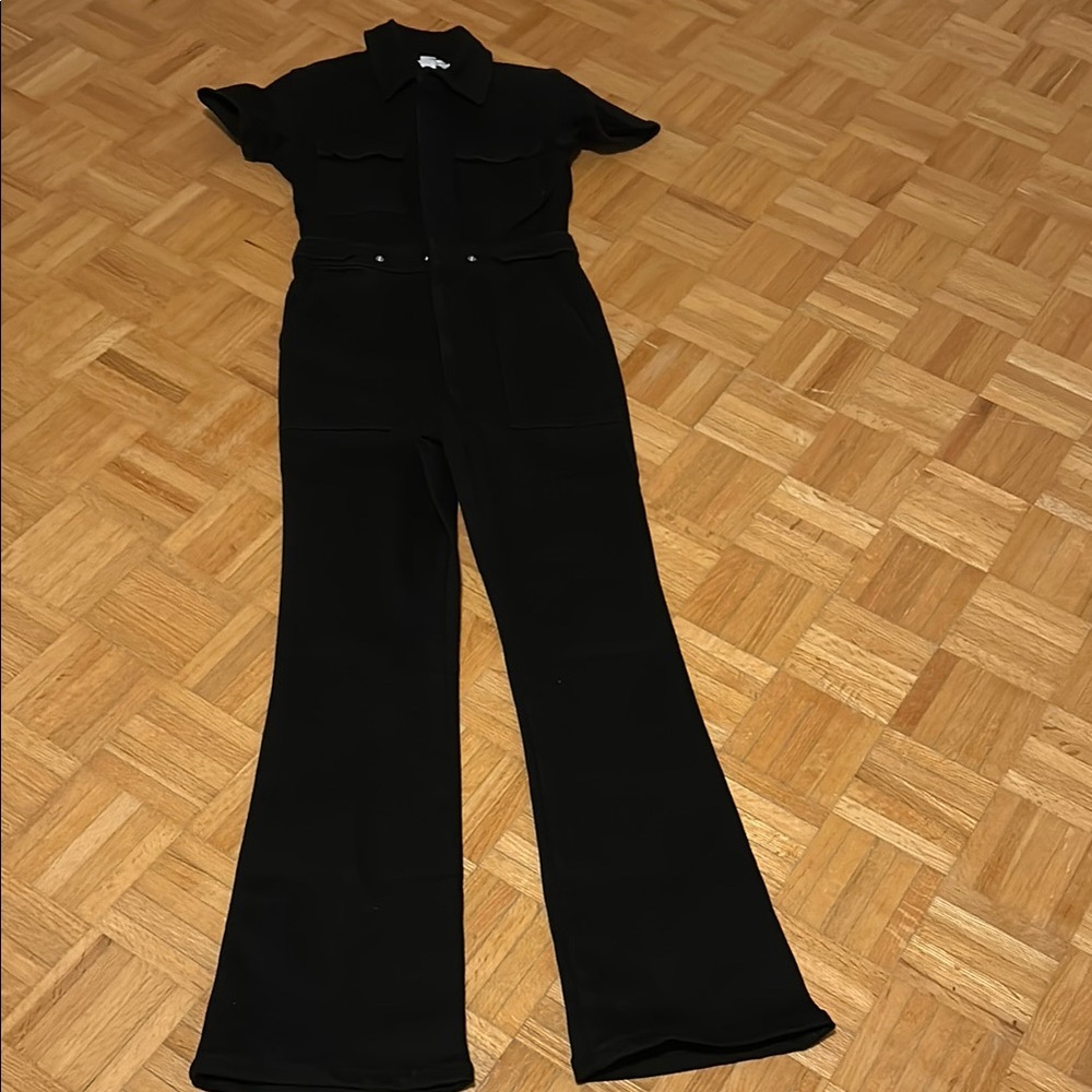 Good American Black Women's Jumpsuit NWOT